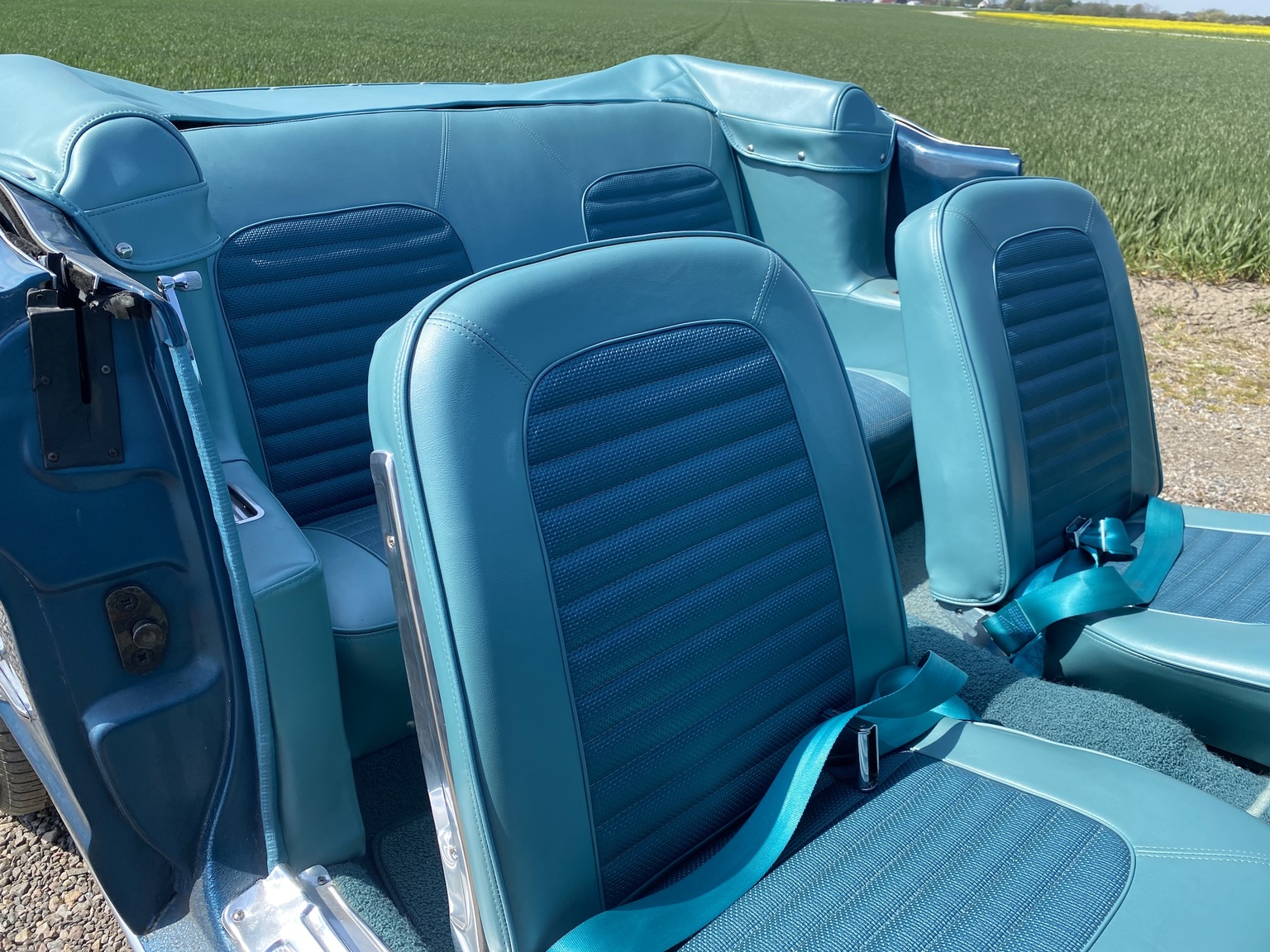 Innenraumfoto von 1966 Ford Mustang 289 Cabriolet (19)