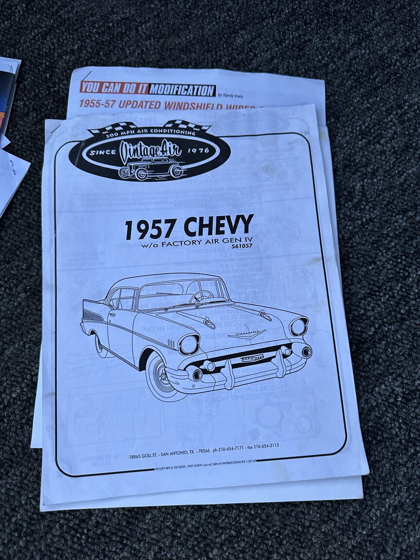 Dokumentation för 1957 Chevrolet Bel Air Sport Coupé (24)