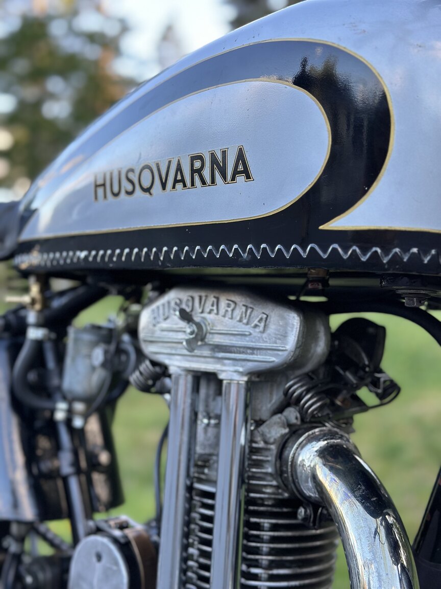 Exteriörbild på 1933 Husqvarna 350