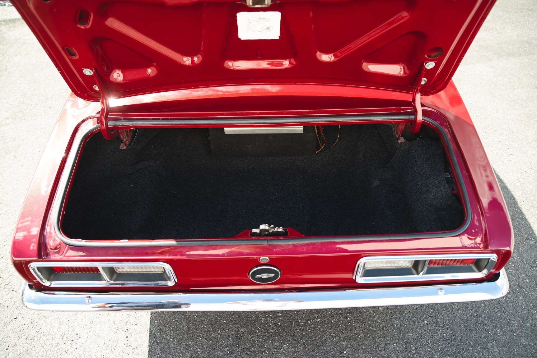 Interiörbild 1967 Chevrolet Camaro