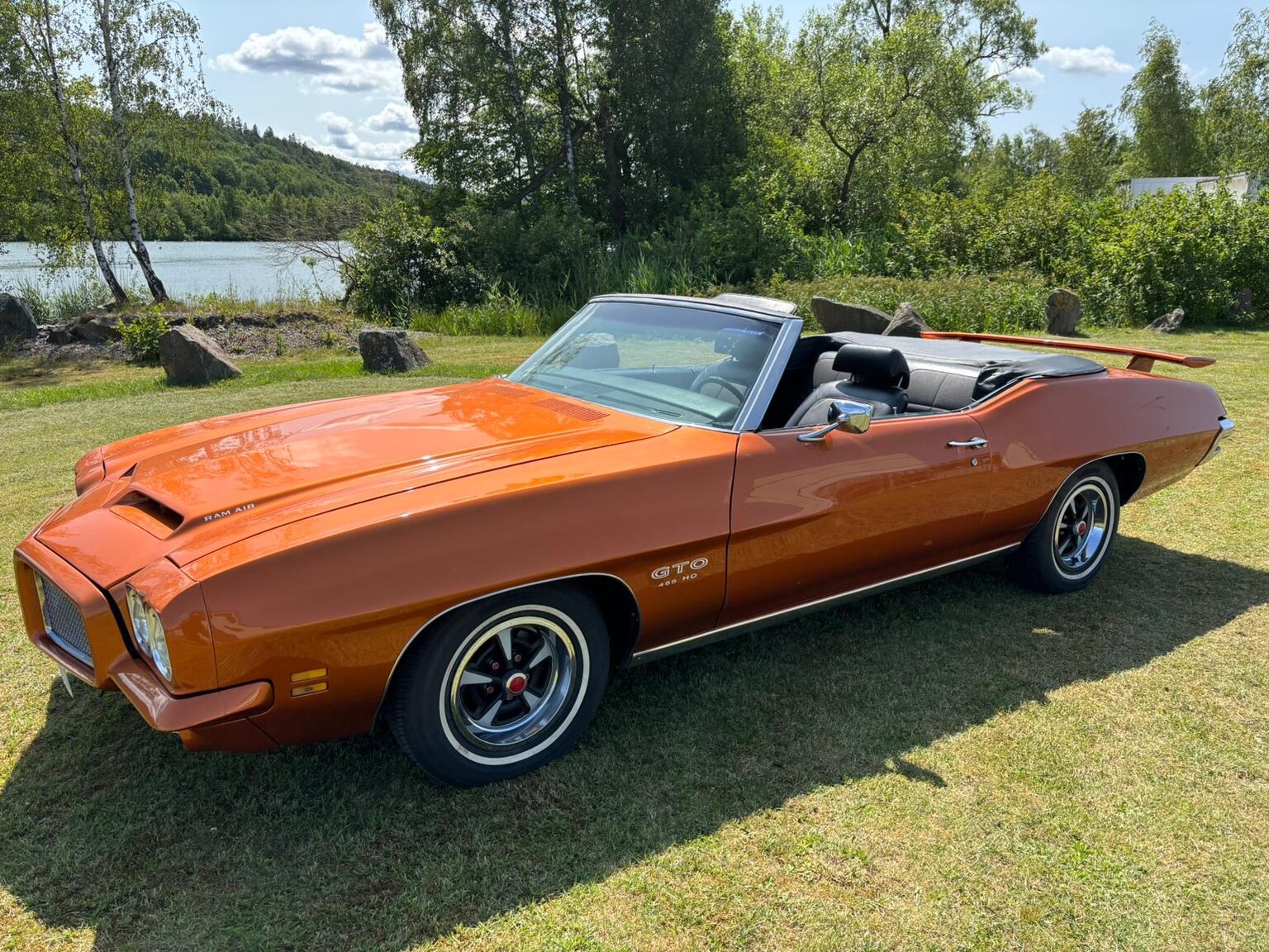Exteriörbild på 1971 Pontiac GTO 455 HO Convertible 