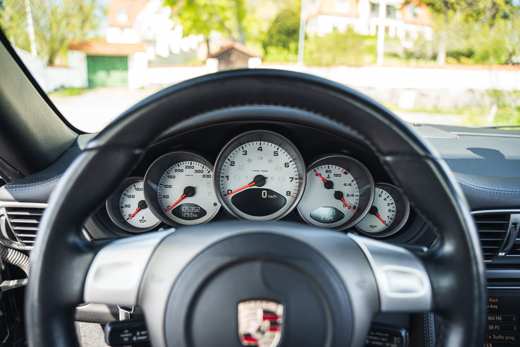 Interiörbild 2009 Porsche 997.2 C2S Manuell (19)