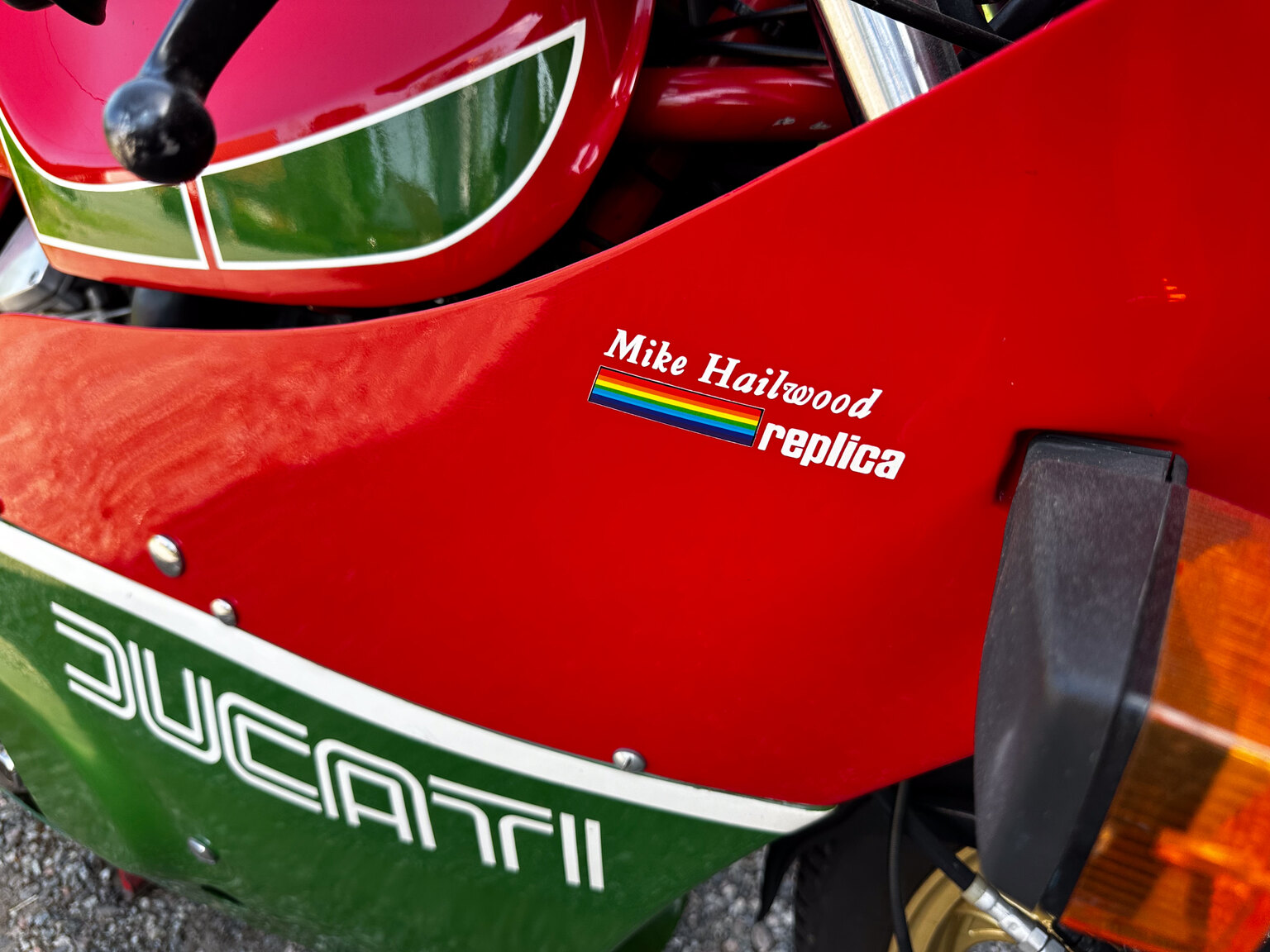 Aussenfoto 1983 Ducati 900 Mike Hailwood Replica