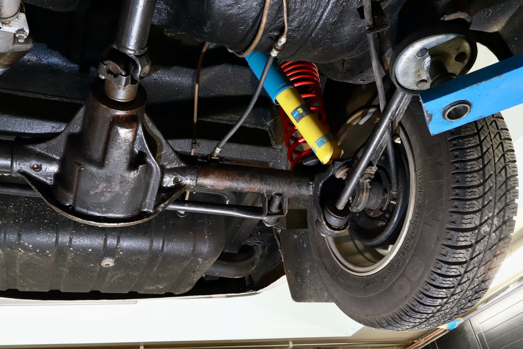 1964 Volvo P 1800S (30), Mekanik