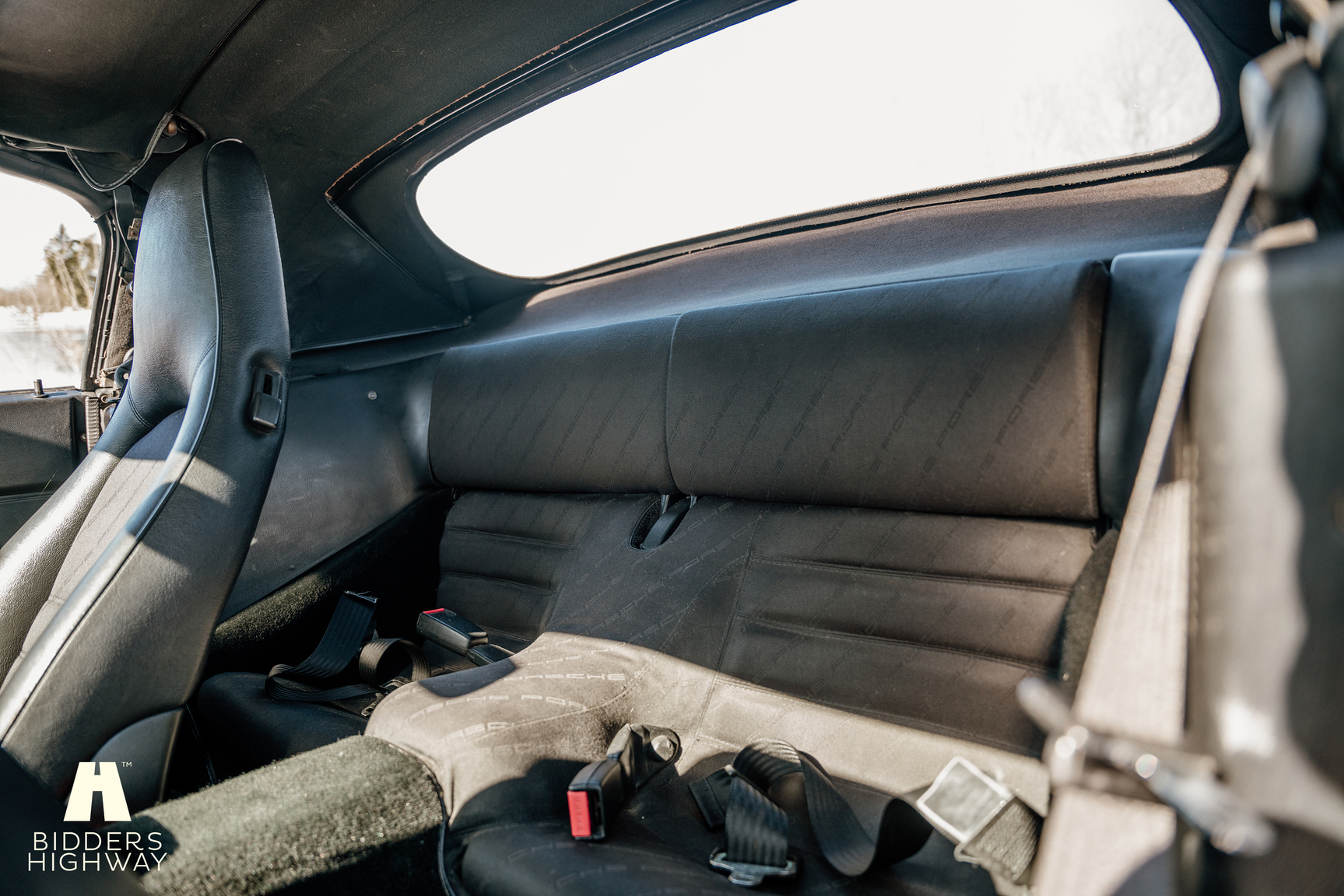 Interiörbild 1989 Porsche 944 S2 Cabriolet