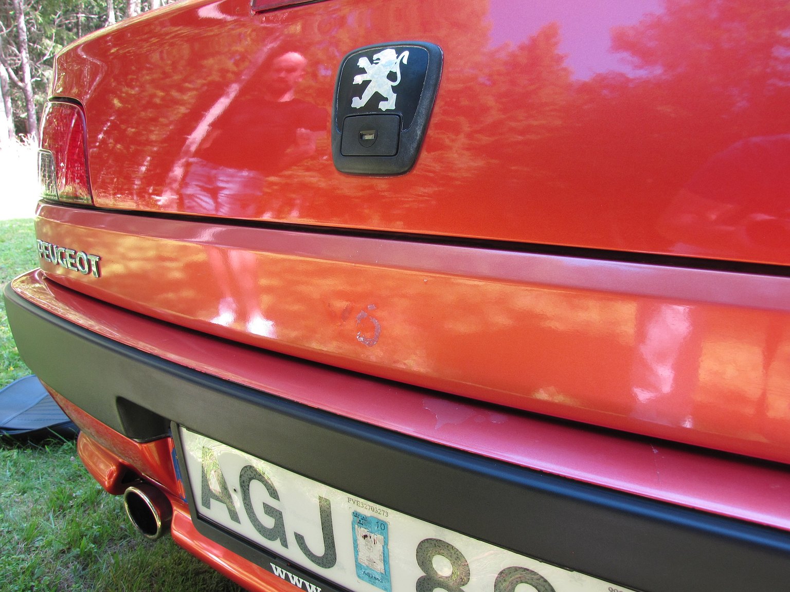 Exterior image of 1999 Peugeot 306 Cabriolet 2.0 Manuell