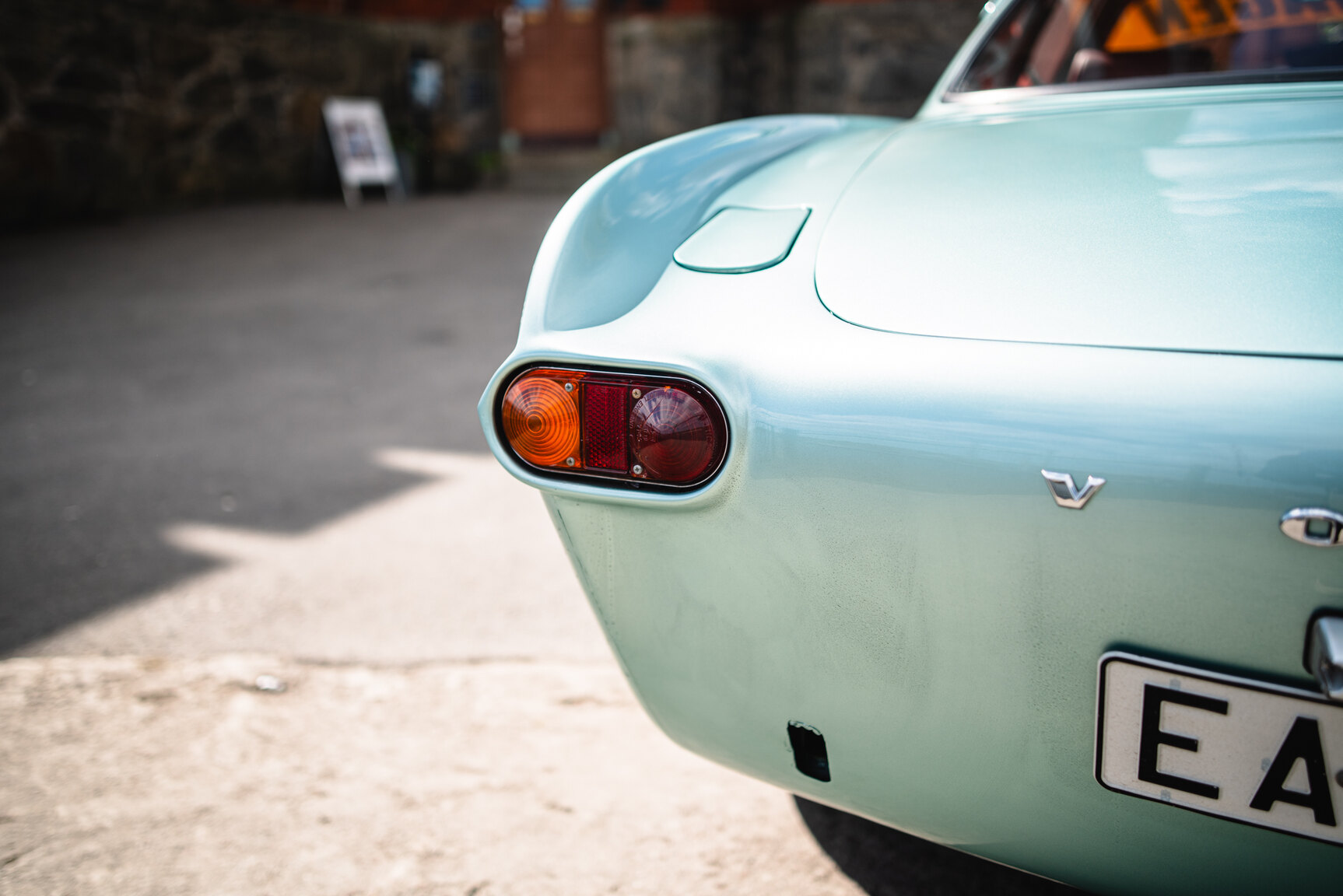 Exteriörbild på 1966 Volvo P1800 V8 Custom