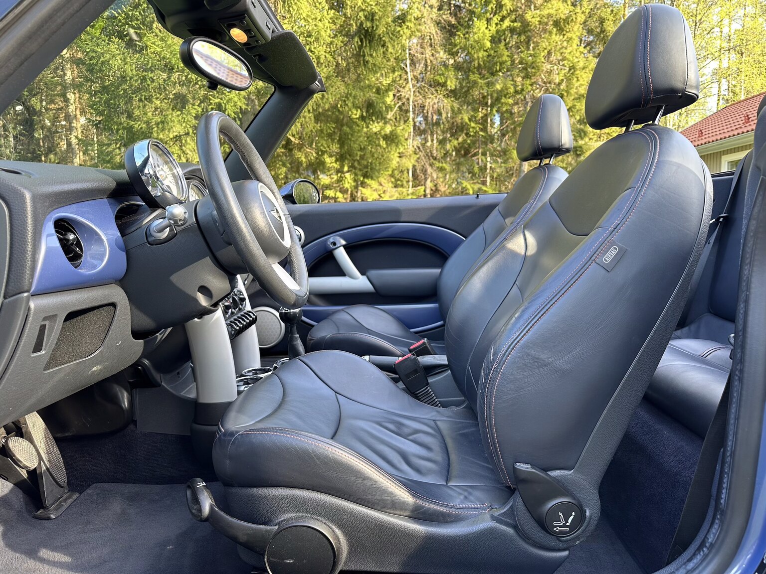 Interiörbild 2004 Mini Cooper Convertible