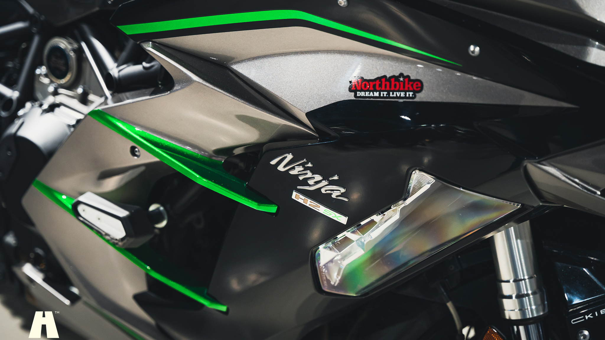 Exteriörbild på 2019 Kawasaki Ninja H2 SX