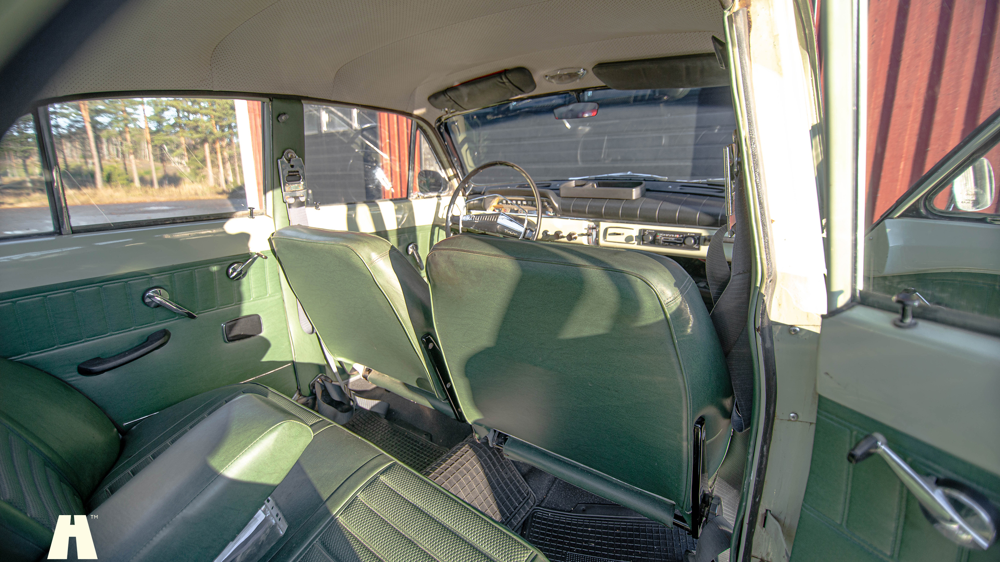 Interiörbild 1966 Volvo Amazon Sport
