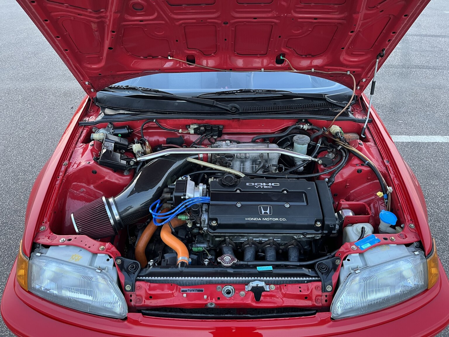 Image of 1989 Honda Civic mechanics