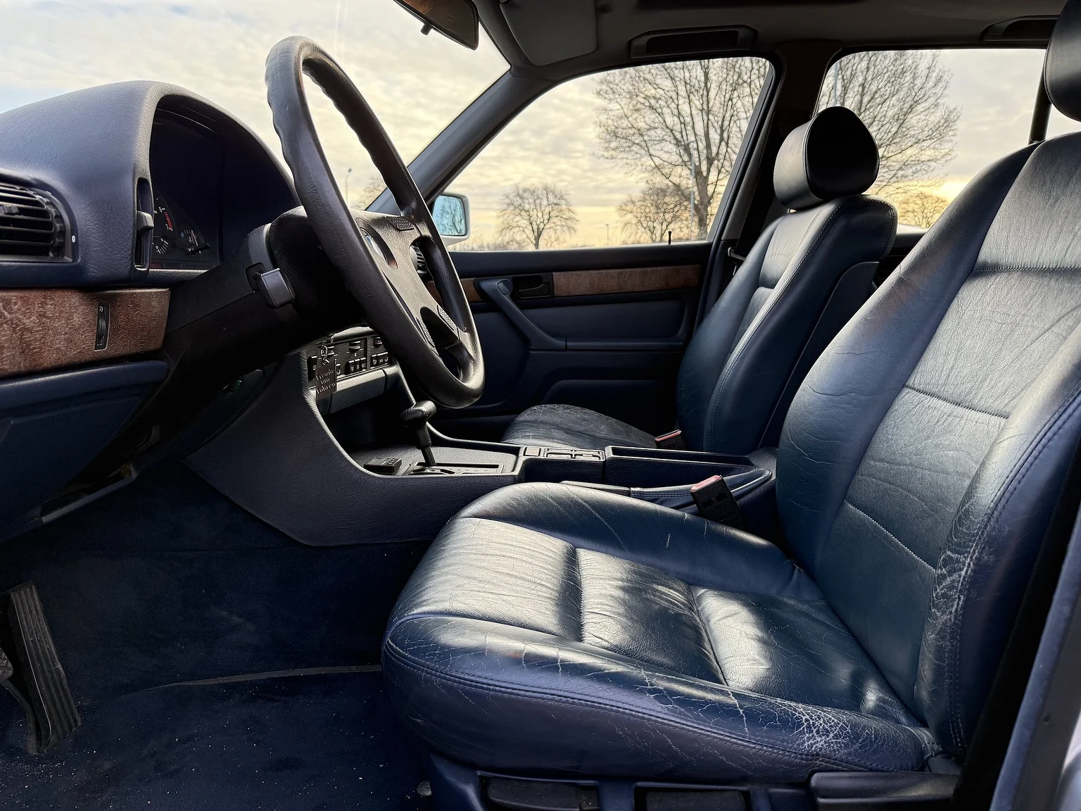 Interiörbild 1992 BMW 730iA (6)