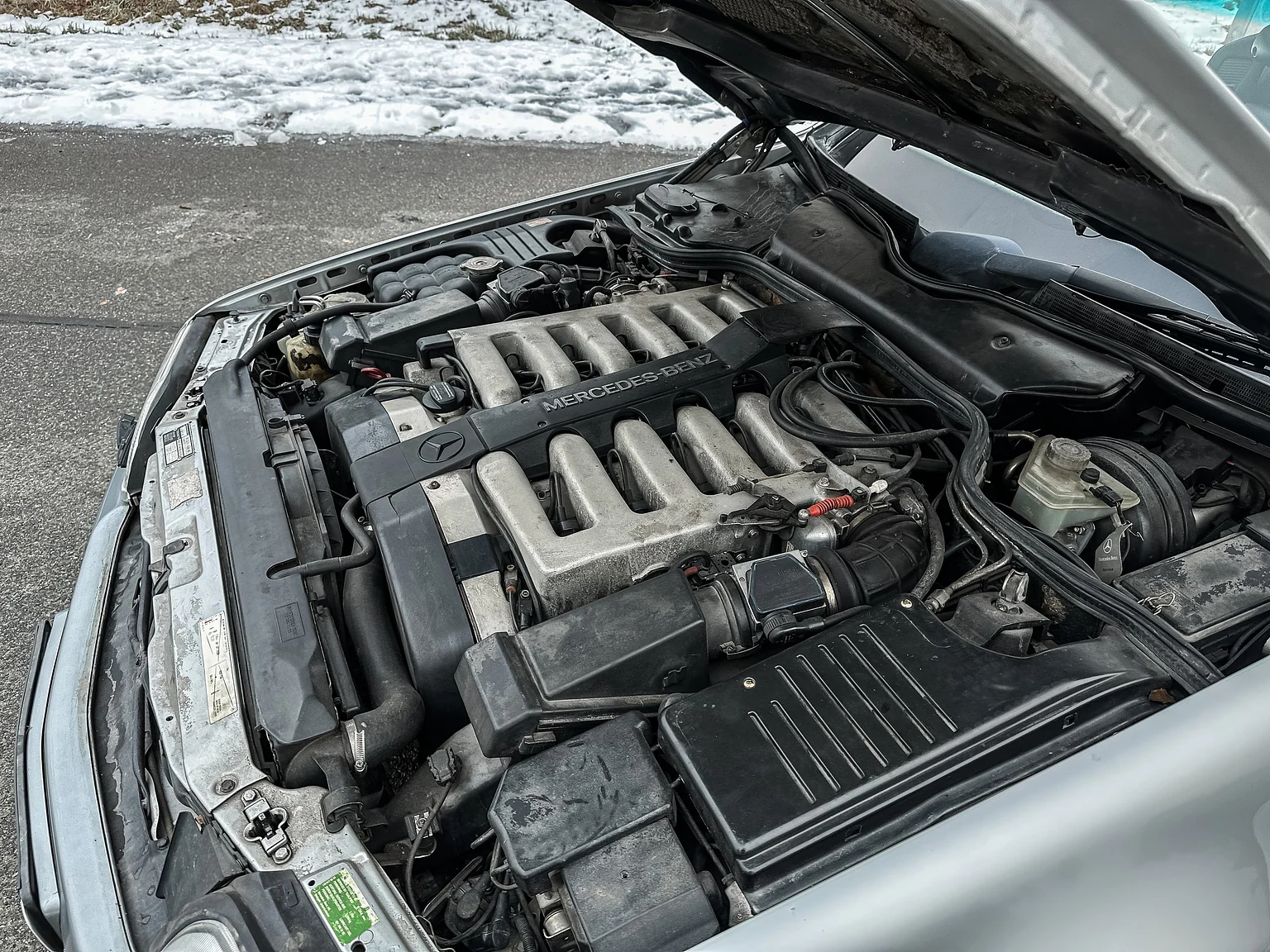 1993 Mercedes-Benz 600 SL (5), Mekanik