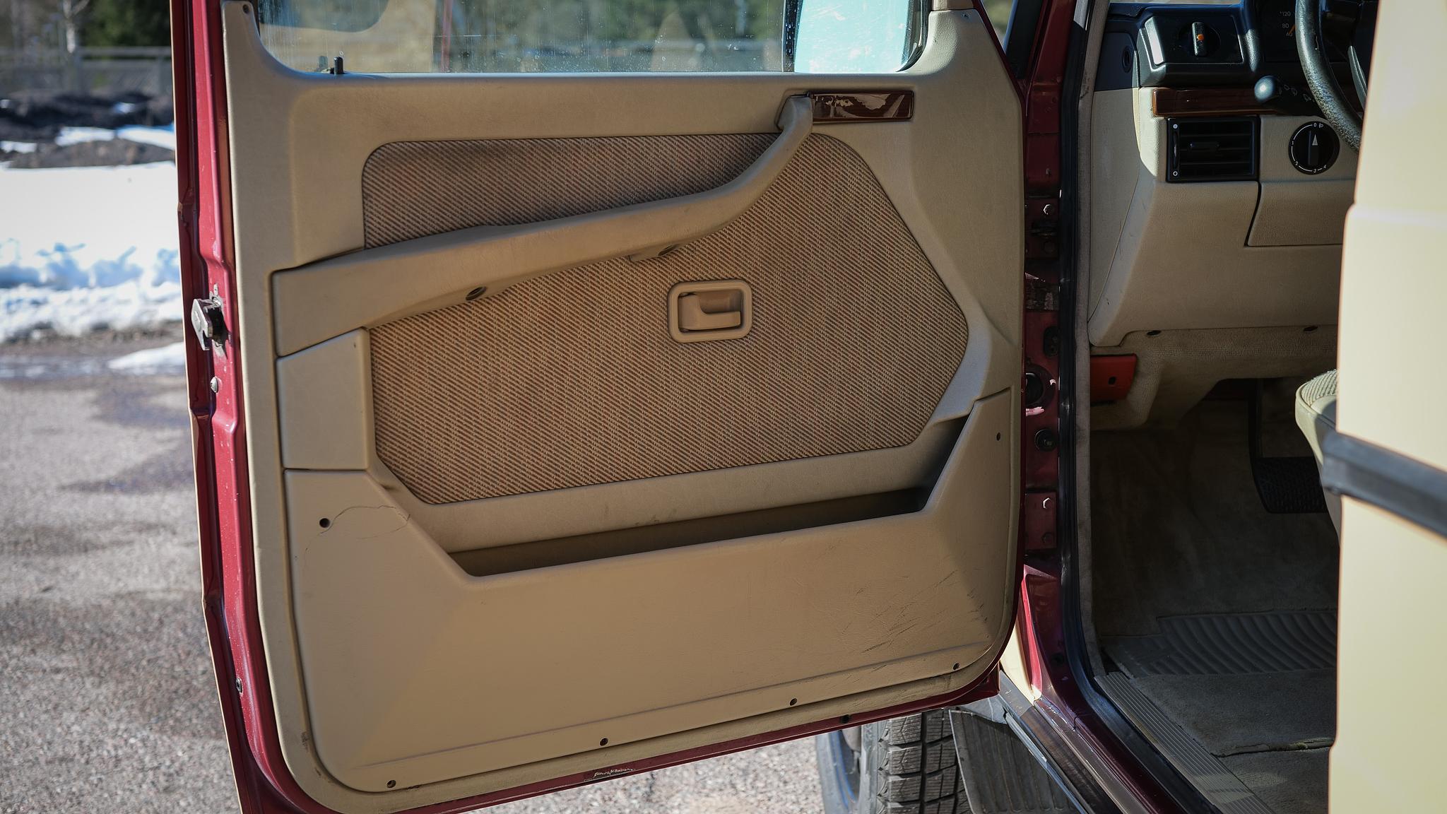 Interiörbild 1991 Mercedes-Benz G 230