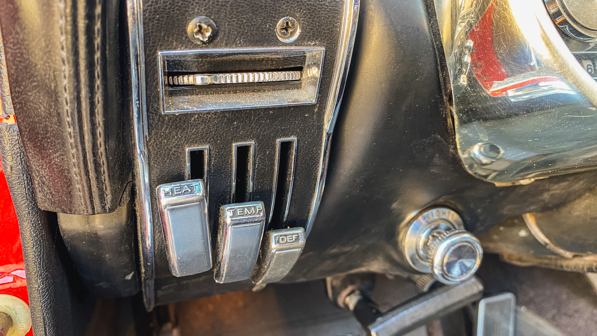 Interiörbild 1968 Ford Mustang 302ci Cabriolet (25)