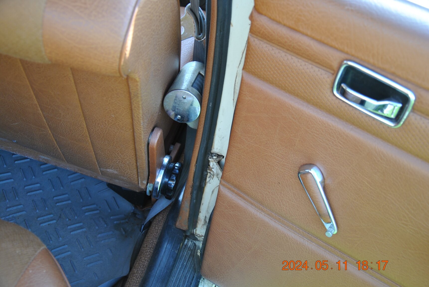 Interiörbild 1971 Mercedes-Benz 220D