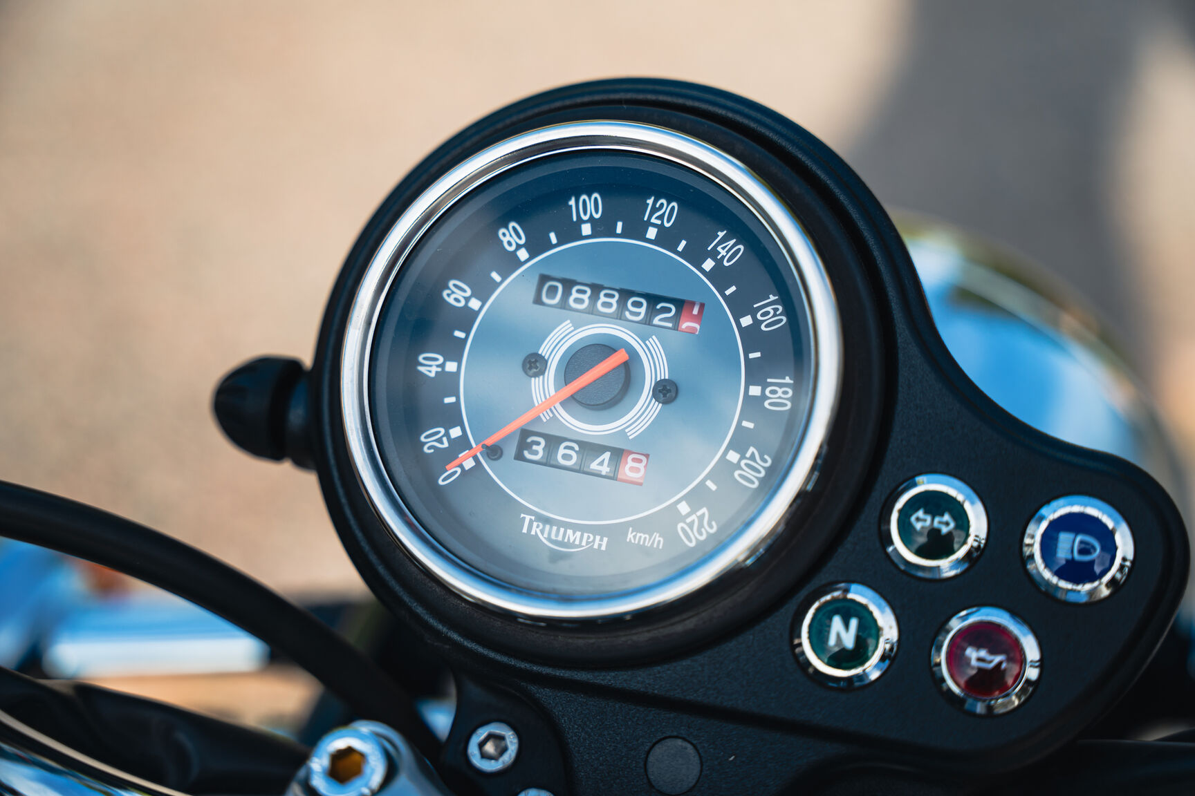 Exterior image of 2007 Triumph Bonneville MH (41)