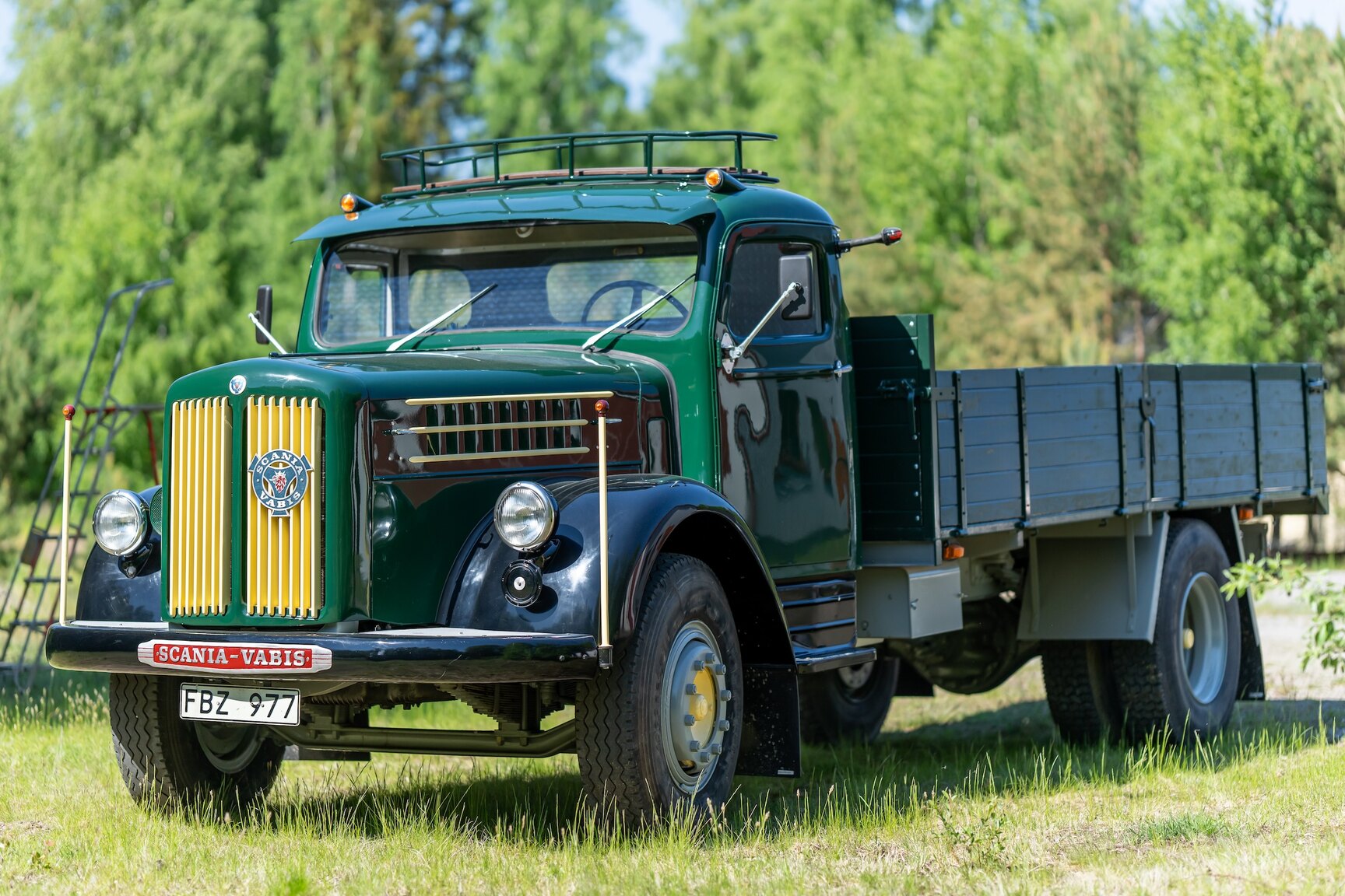 Exteriörbild på 1956 Scania Vabis L71