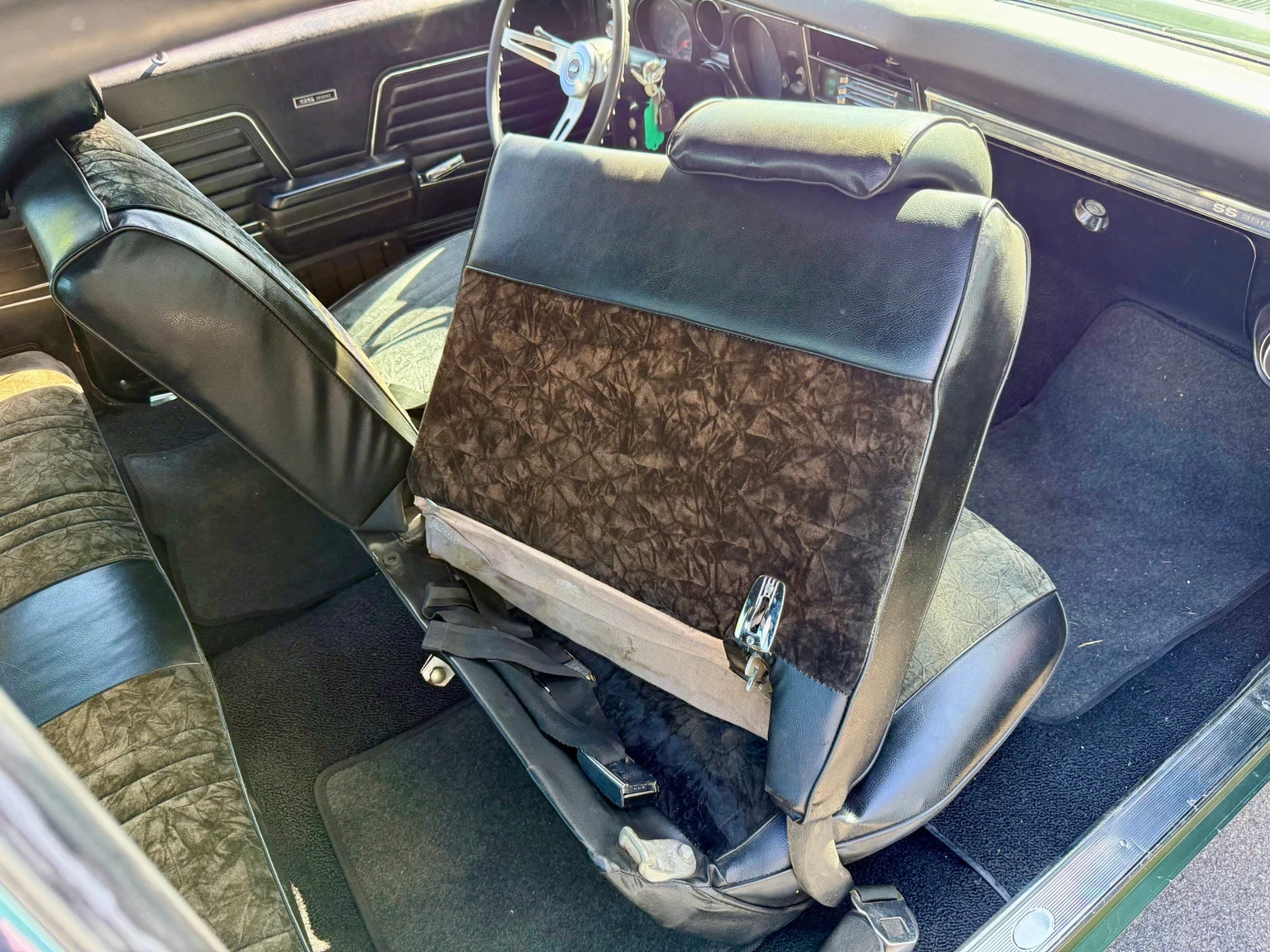 Innenraumfoto von 1969 Chevrolet Chevelle Malibu SS 396 Sport Coupé – NO RESERVE (22)