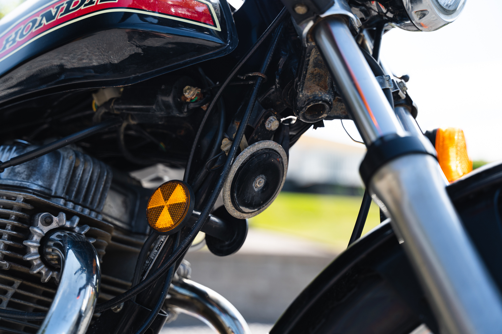 Image of 1981 Honda CB250N mechanics