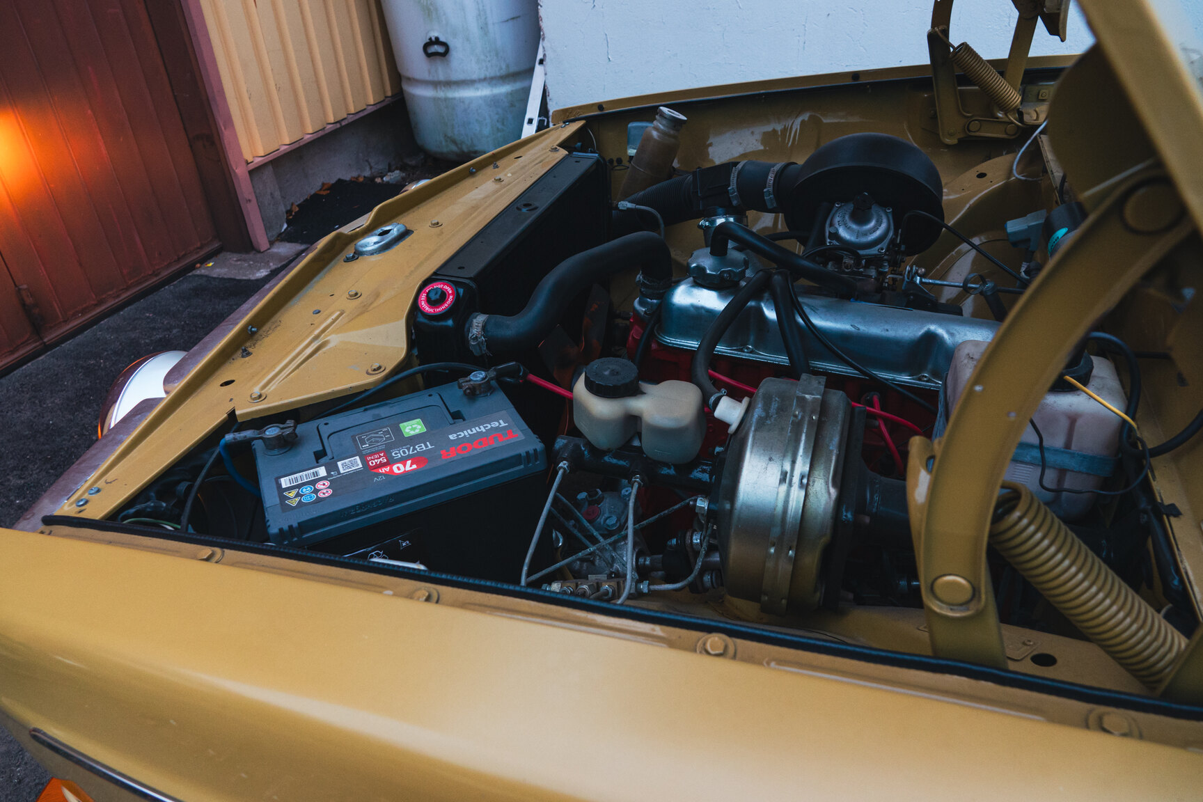 1971 Volvo 144 2.0 Automat, Mekanik