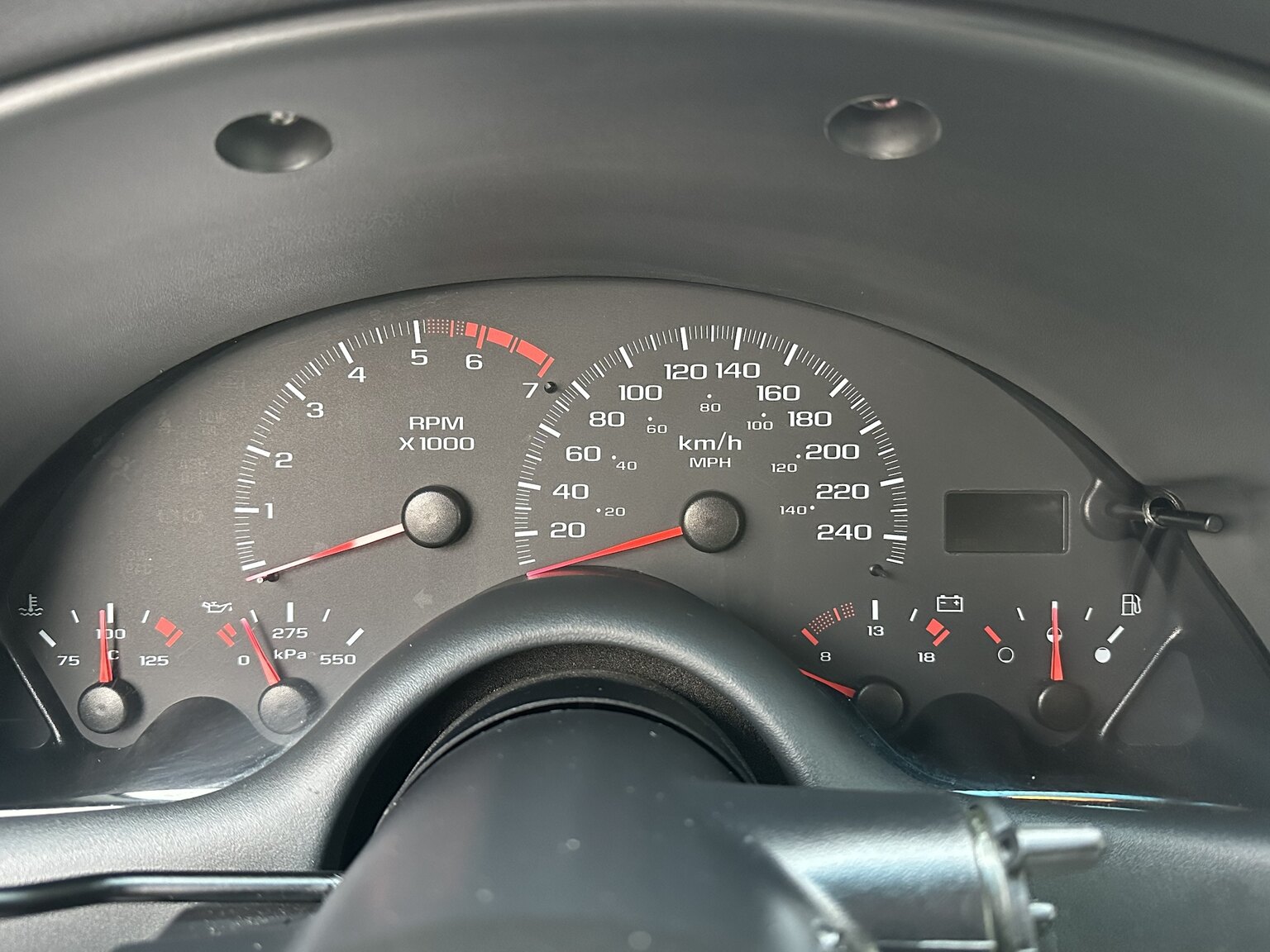 Interiörbild 1997 Chevrolet Camaro Z28 30th Anniversary