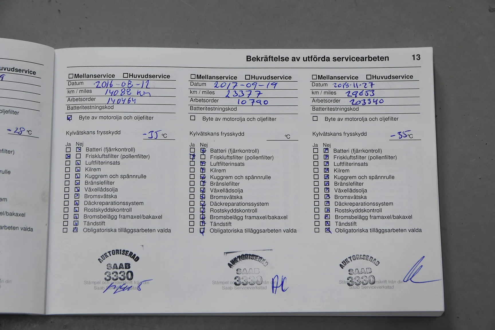 Documentation for 2014 Saab 9-3 Aero Hirsch Edition (15)