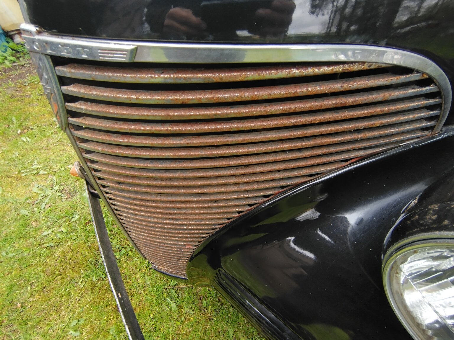 Exteriörbild på 1939 Chevrolet Master De Luxe Sedan Sport