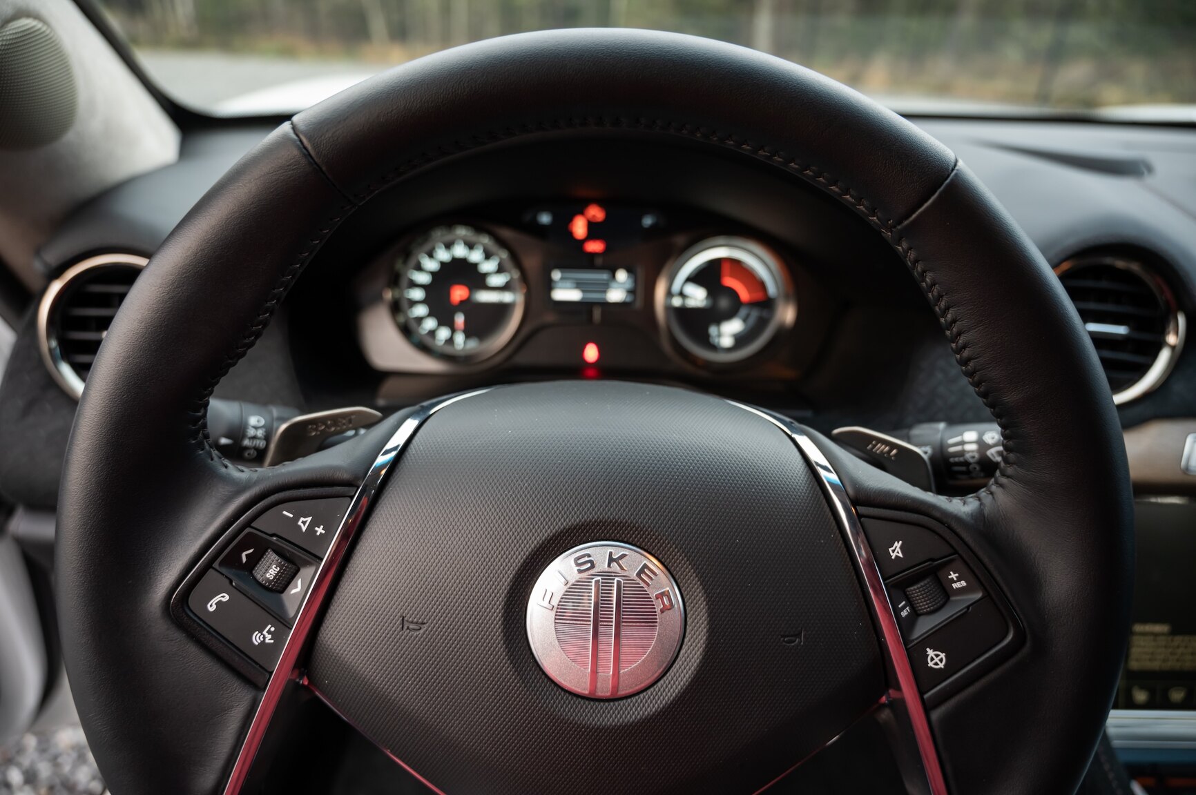 Interiörbild 2012 Fisker Karma ES