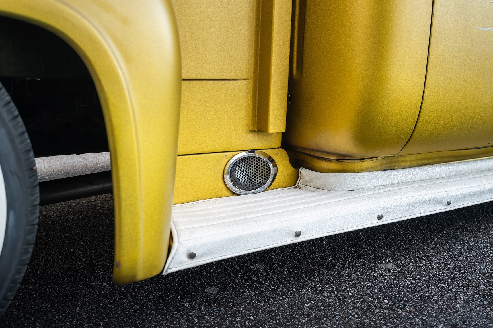 Exteriörbild på 1955 Ford F-100 Kustom