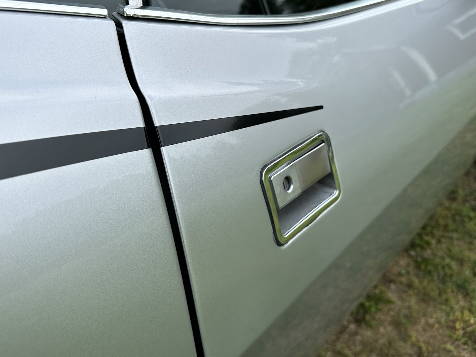 Exteriörbild på 1970 Plymouth Cuda 383