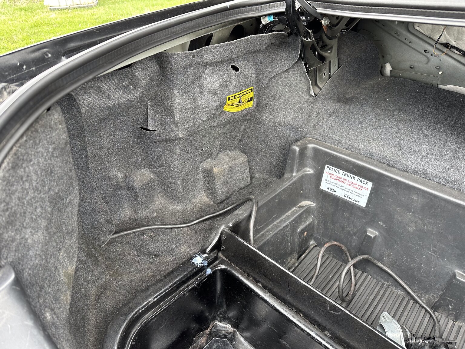 Interior image of 2011 Ford Crown Victoria Police Interceptor