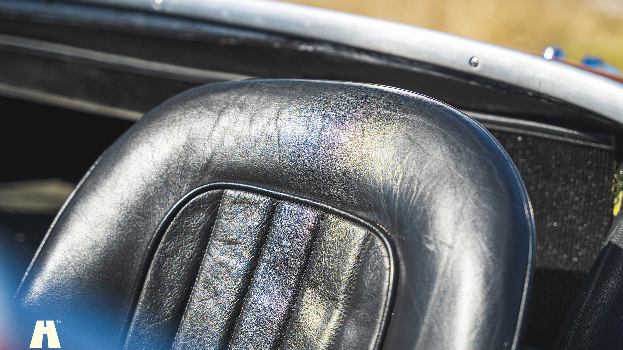 Innenraumfoto von 1954 Austin Healey 100 BN1 (10)