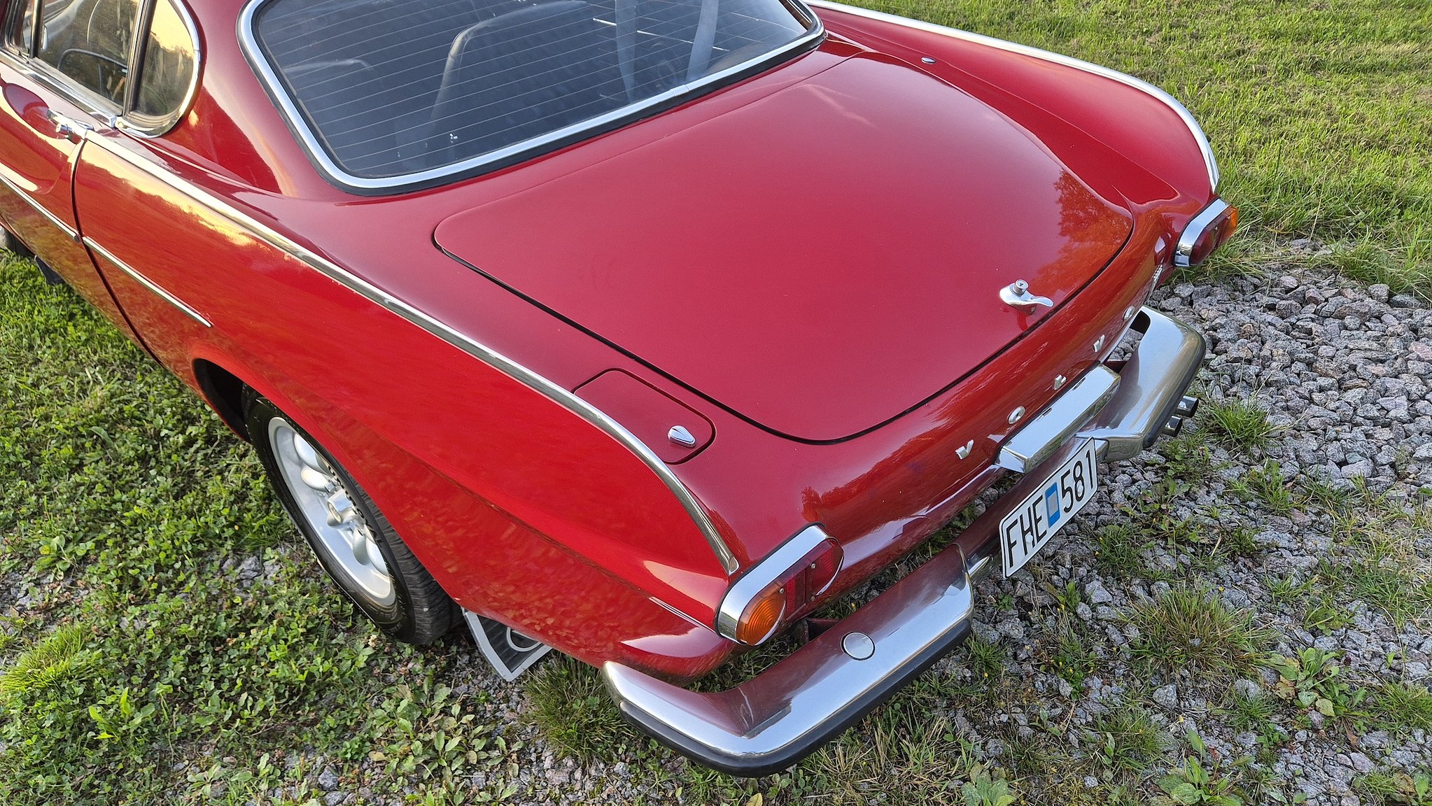 Exteriörbild på 1968 Volvo P1800S