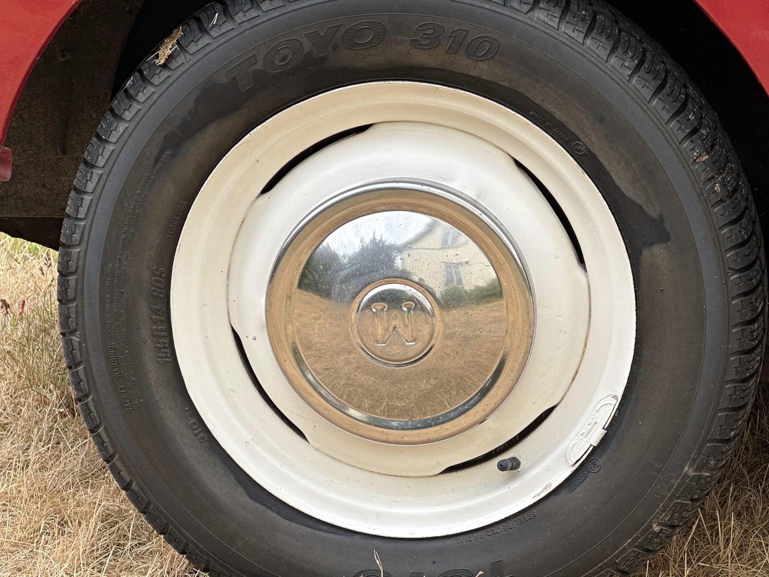 Exteriörbild på 1958 Morris Minor 1000