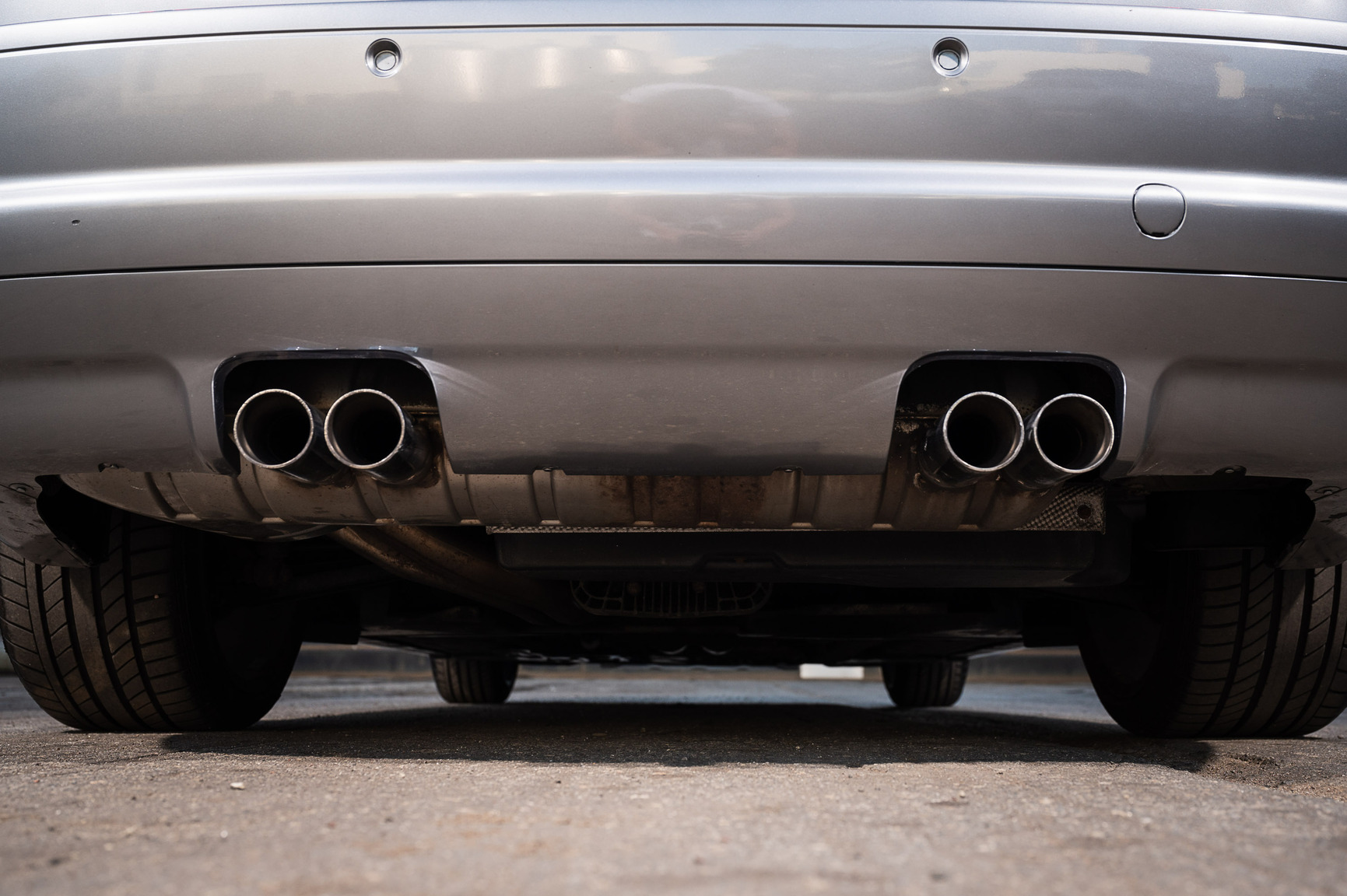 Exteriörbild på 2005 BMW M3 E46 manuell (28)