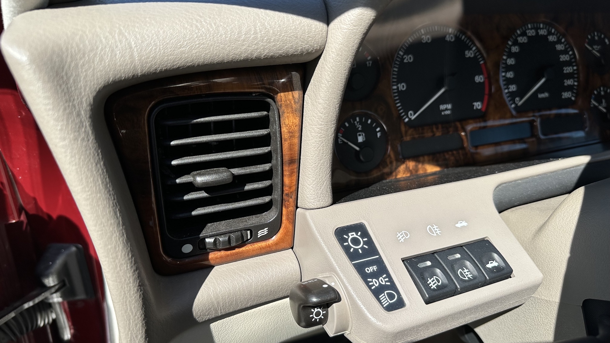 Interiörbild 1997 Jaguar XJ 4.0 Executive