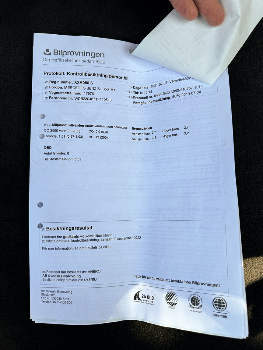 Documentation for 2006 Mercedes-Benz SL 350