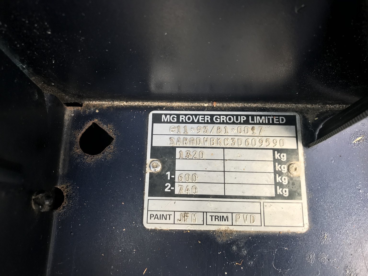 Image of 2003 MG TF 135 1.8 mechanics