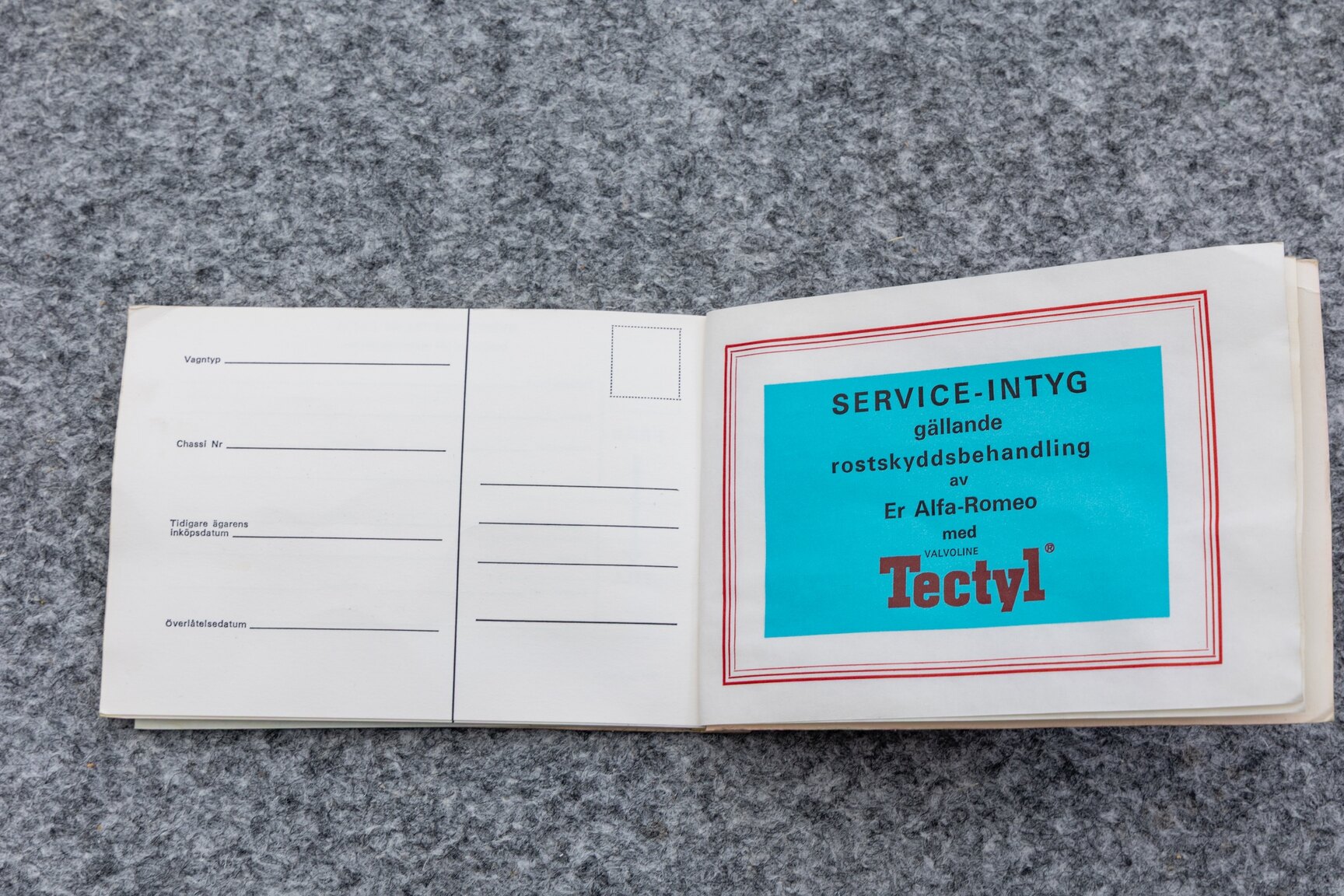 Documentation for 1974 Alfa Romeo Berlina 2000