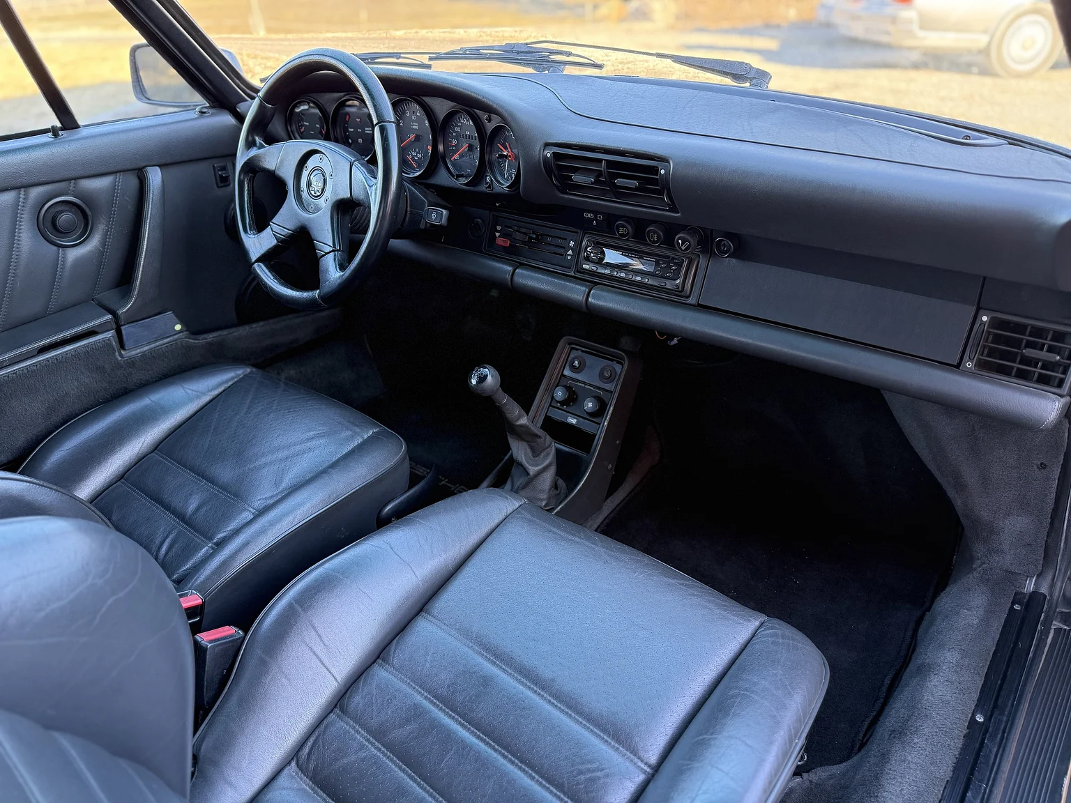 Interiörbild 1989 Porsche 911 / 930 3.3 Turbo 5-speed (29)