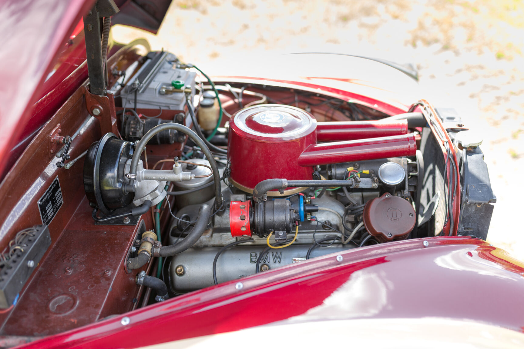 Image of 1955 BMW 501 A Deluxe V8 mechanics
