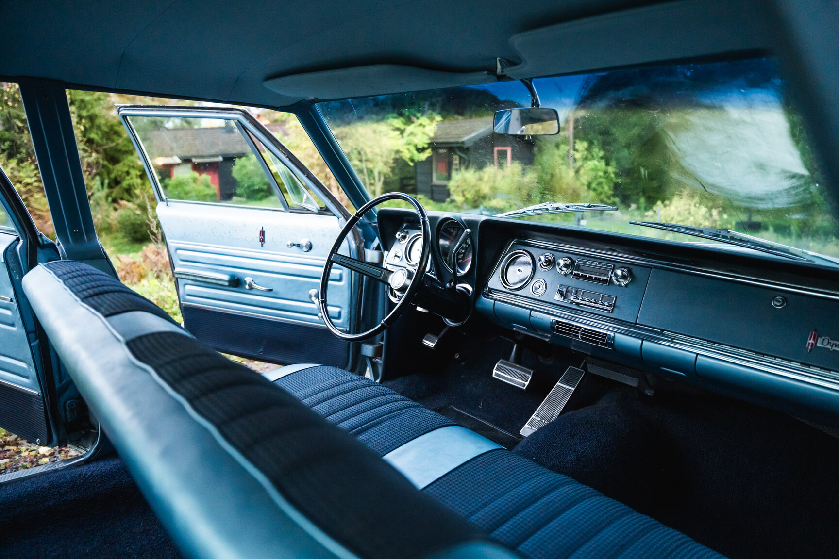 Interiörbild 1966 Oldsmobile Dynamic 88 Celebrity