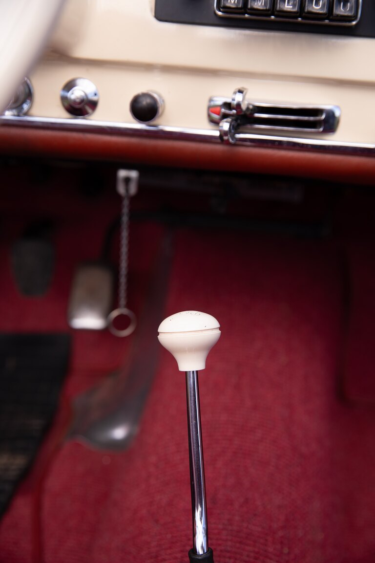 Innenraumfoto von 1958 Mercedes-Benz 190SL