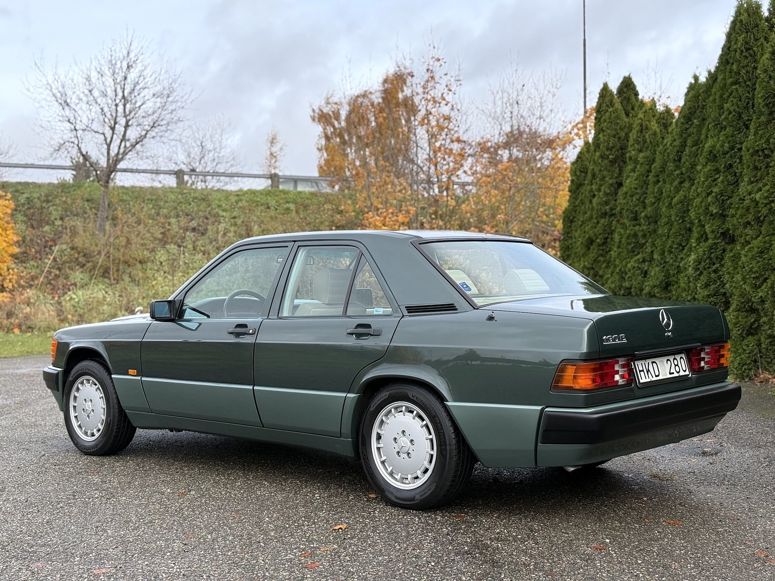 Exterior image of 1989 Mercedes-Benz 190 E