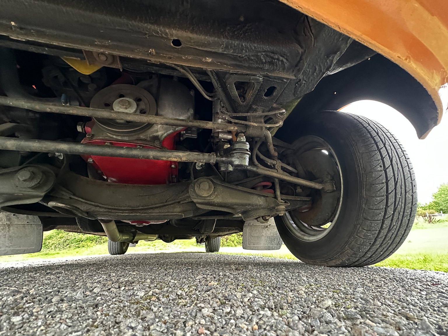 1974 Volvo 142 2.0, Mekanik