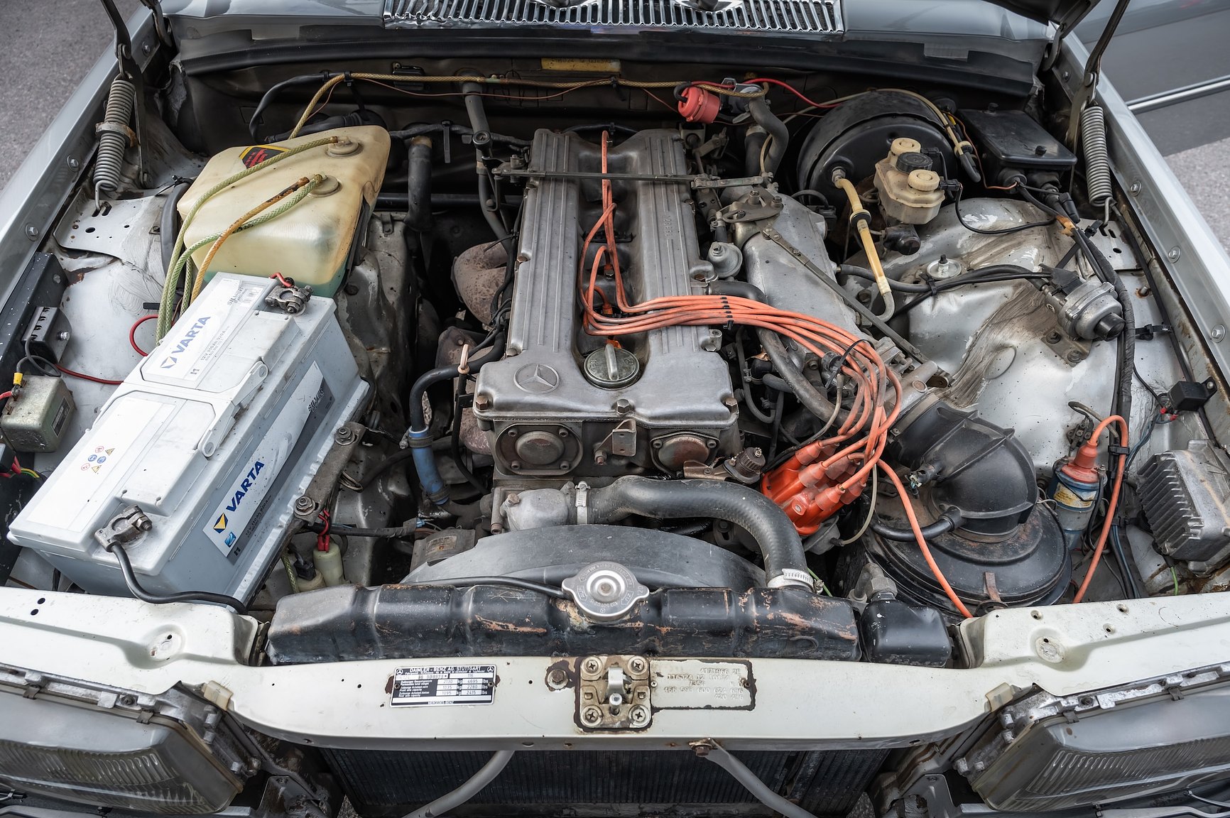 Image of 1975 Mercedes-Benz 280 SE  mechanics
