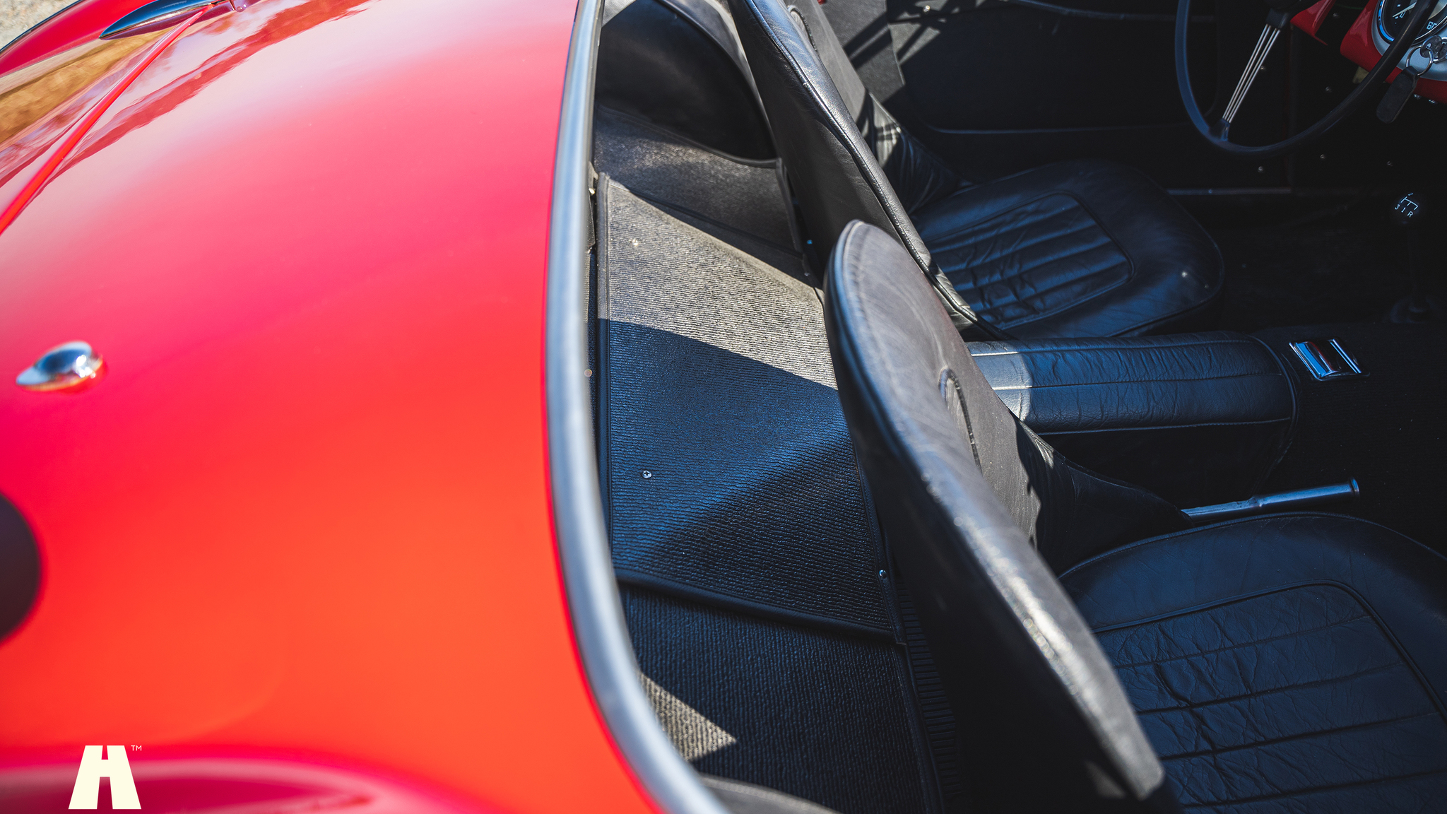 Interiörbild 1954 Austin Healey 100 BN1 (29)