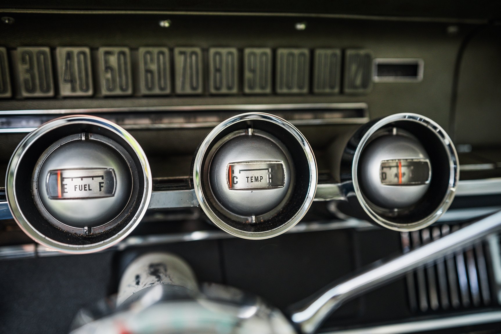 Interior image of 1966 Ford Thunderbird Town Hardtop