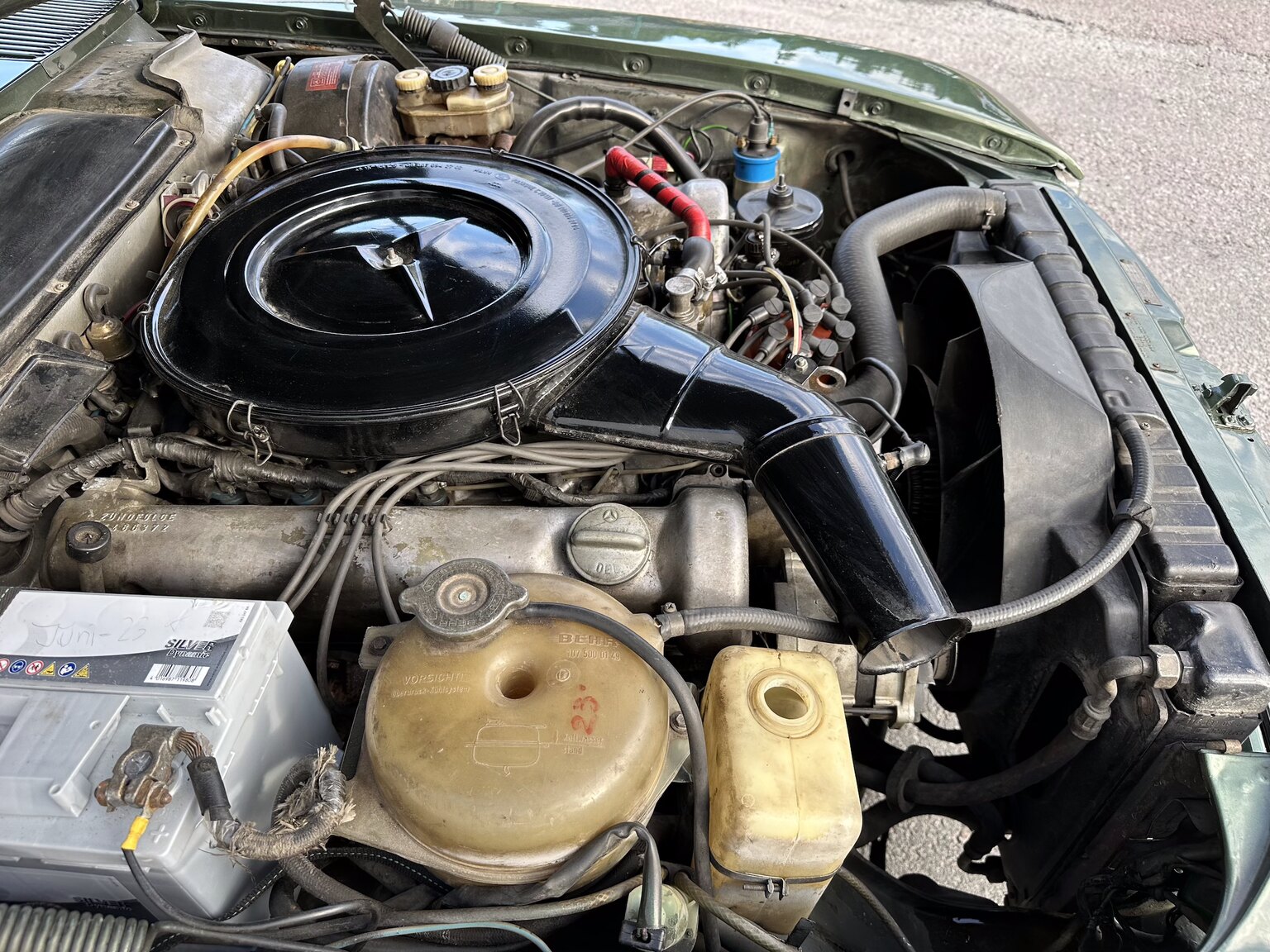 1974 Mercedes Benz 450 SLC, Mekanik